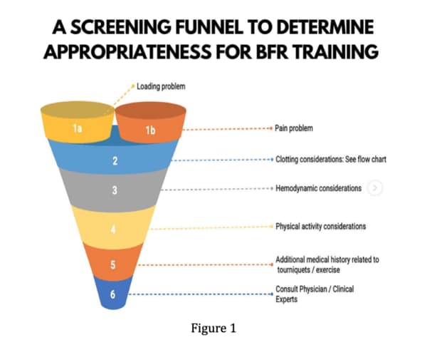 Figure from 'The Blood Flow Restriction Screening Process'